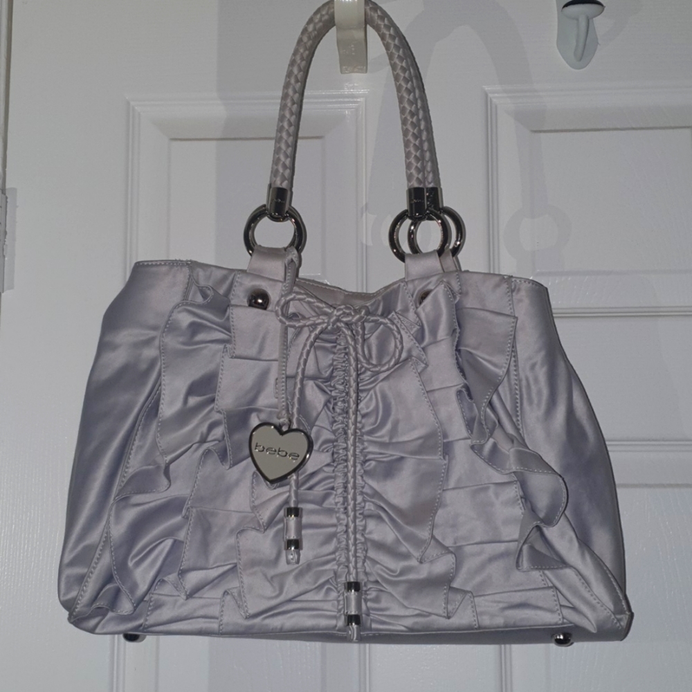 Gray Bebe Purse